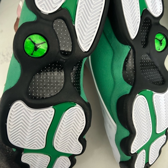 Air Jordan 13 retro green and white - Picture 2 of 4